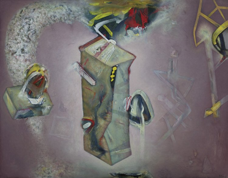 Intento vano de asegurar las sorpresas&bull; Mixta sobre tela &bull; 114 x 146 &bull; 2012