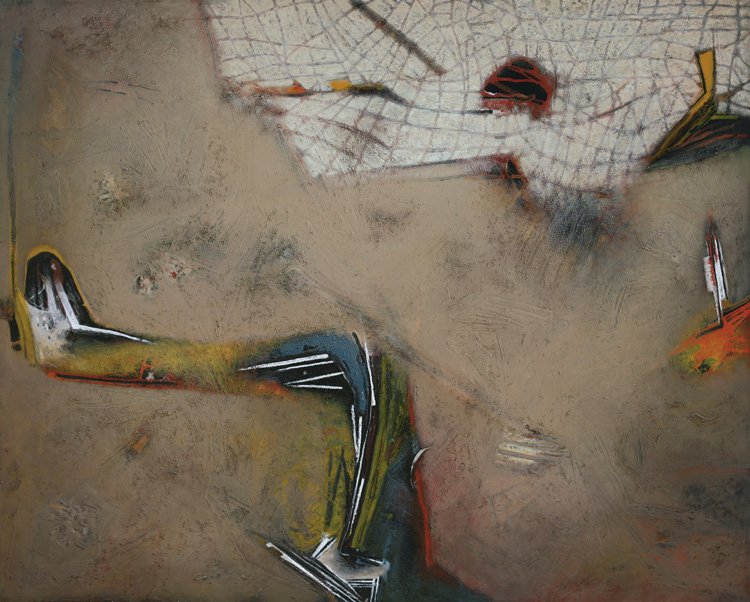Mapa particular &bull; Mixta sobre tela &bull; 130 x 162 &bull; 2009